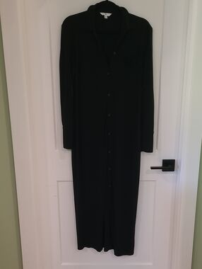 Banana Republic Jersey Knit Maxi Shirt Dress